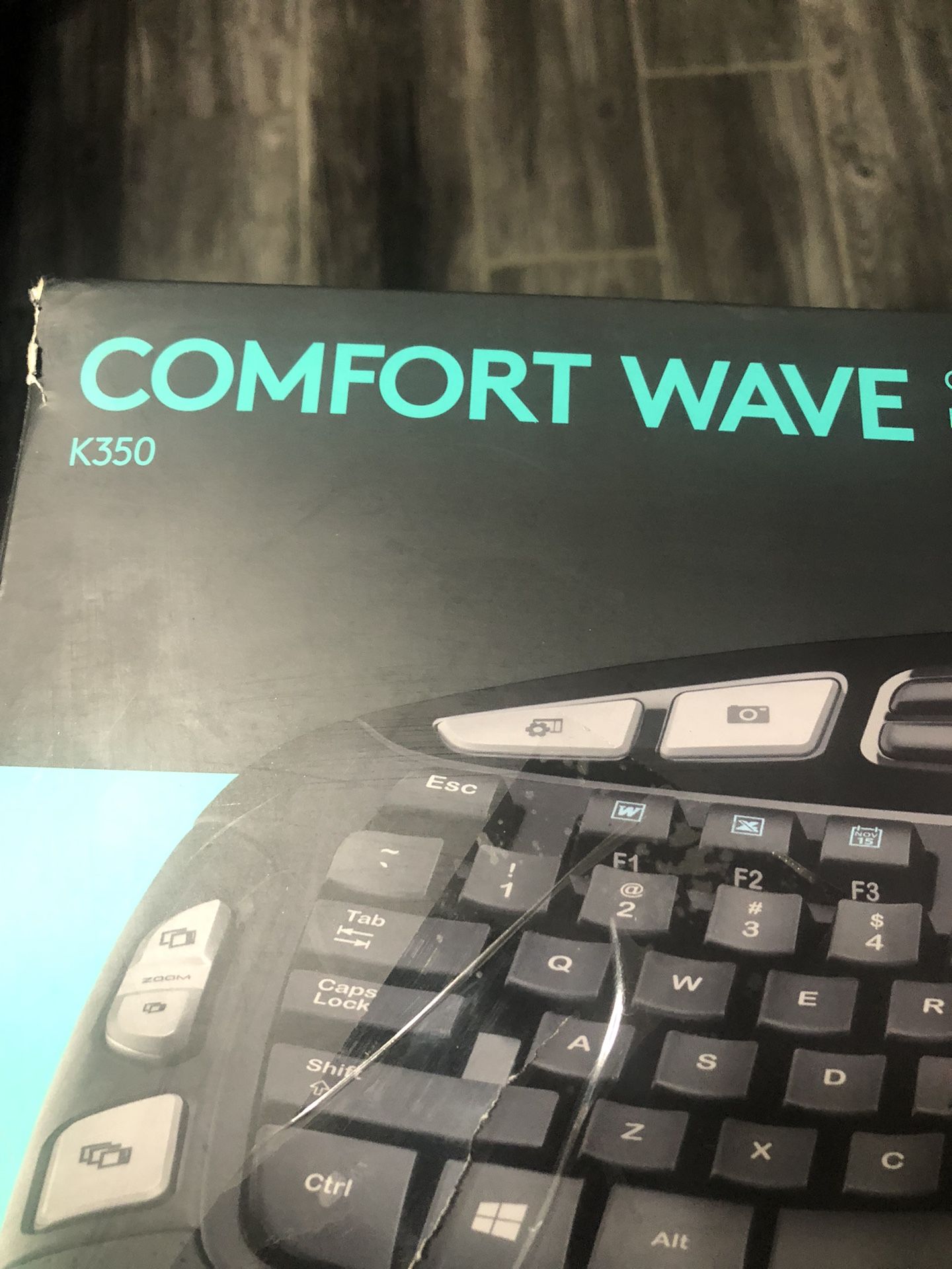 Logitech Comfort Wave Keyboard K350