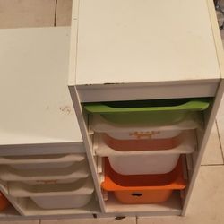  Ikea Storage with bins