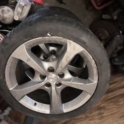 SS Camero Rims and Tires 