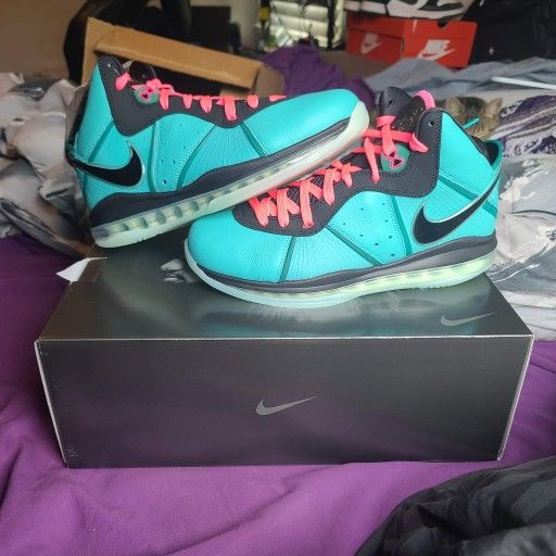 Lebron 8 SOUTH BEACH 10.5