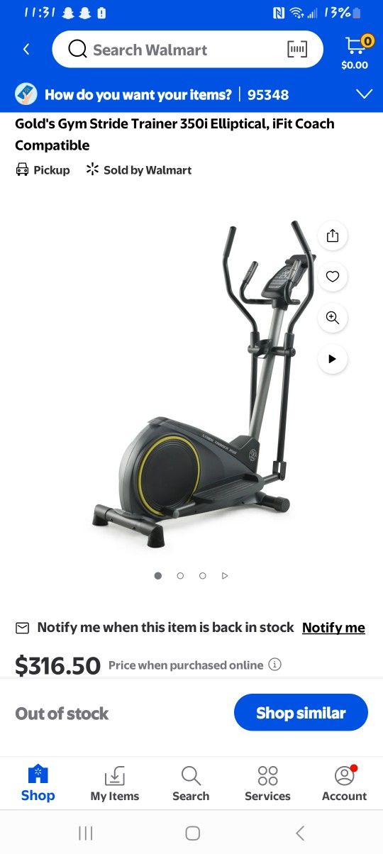 Stepping Exercise Bike