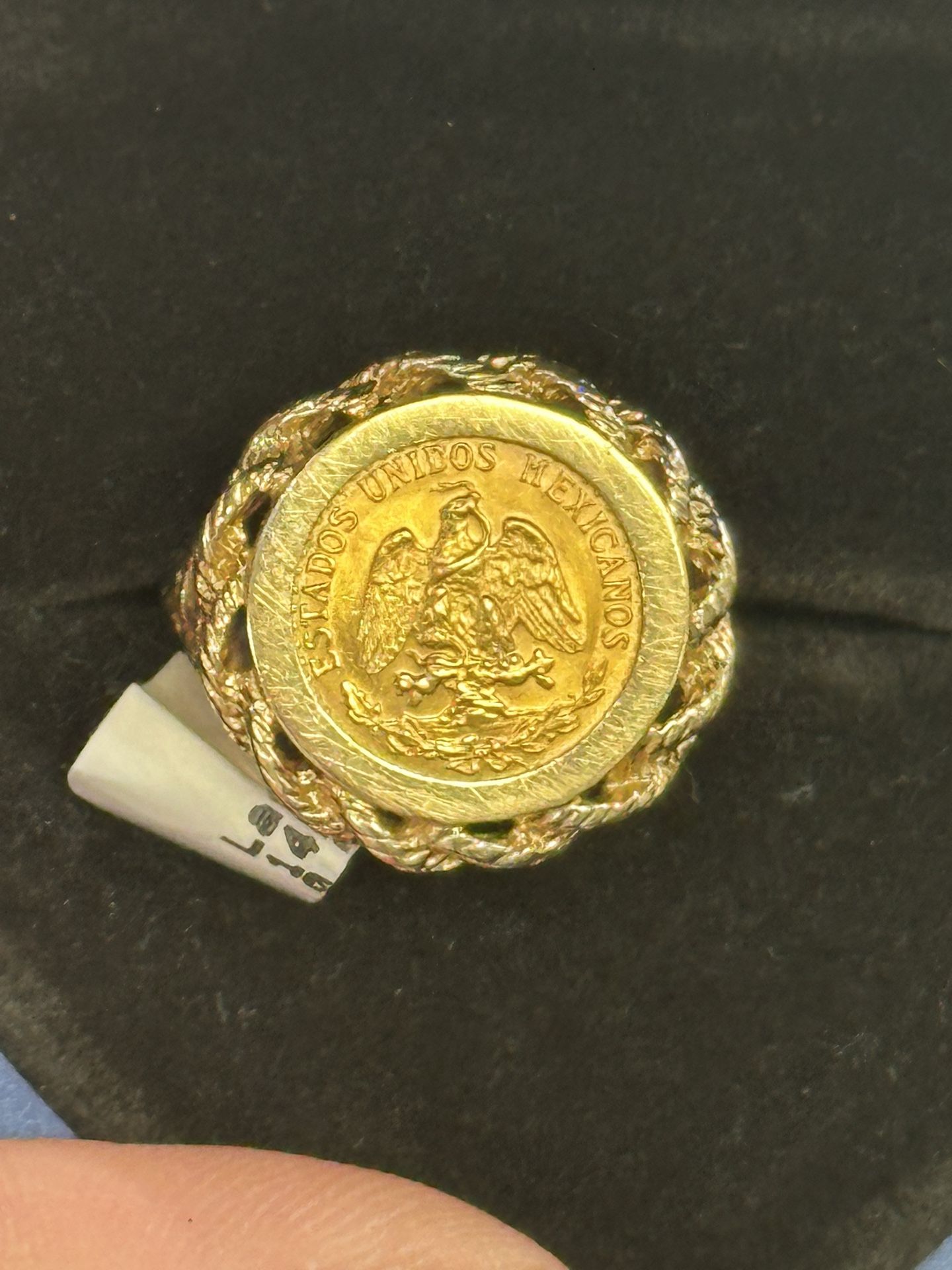 14K Coin Ring