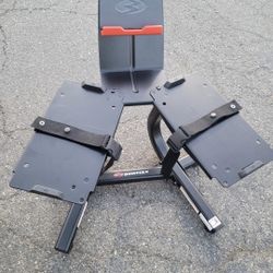 Bowflex Dumbells Weights Rack