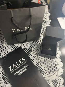 Zales Silver Promise Ring