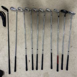 Various Golf Clubs (Wood, Putter, Irons, Wedges)