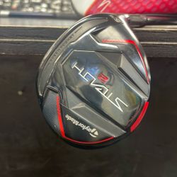 TaylorMade-Stealth-2-5-Fairway-Wood-18*-Degree-Right-Hand-Regular-Flex-w/Headcover