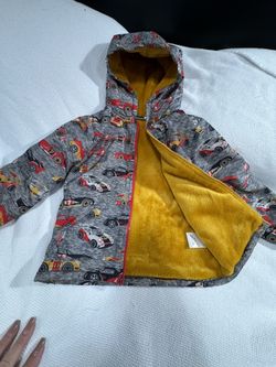 Cars Zip up Jacket, Super Soft Size 4T