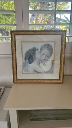 Matted Glass Picture 
