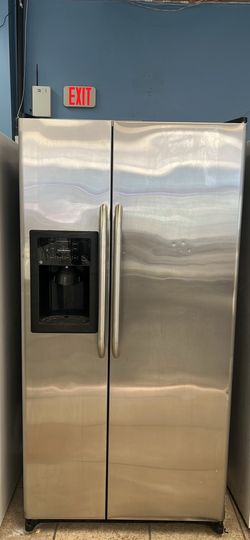GE Stainless Steel Side-by-Side Refrigerator