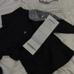 LULULEMON BLACK/GOLD