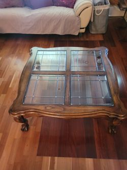 Glass Top Coffee Table