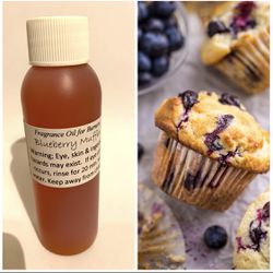 NEW Blueberry Muffin Sweet 2oz Home Warmer / Candle / Burning Fragrance Oil