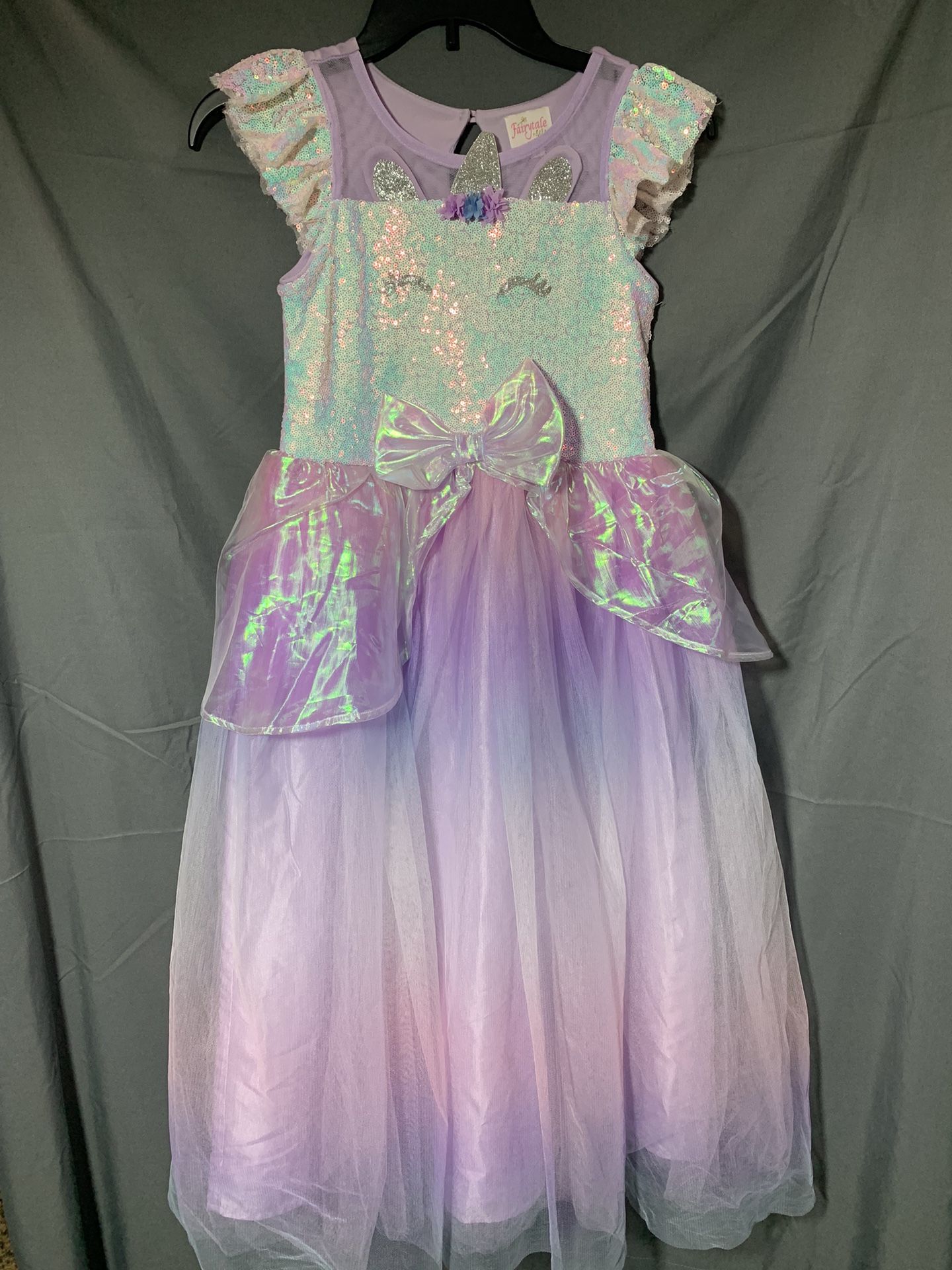 Girls Unicorn Dress Size 10