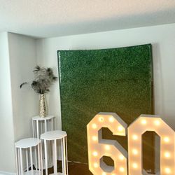 Set Up Backdrop Numbers & Tables 