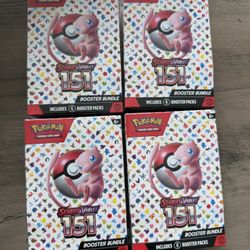 151 Booster Bundles (4) Trade