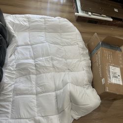 Plush Quilted Mattress Topper – Full Size