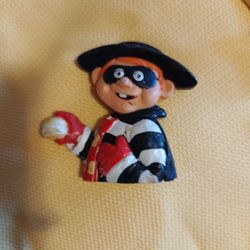 1997 Hamburglar Ceramic Magnet From McDonald's
