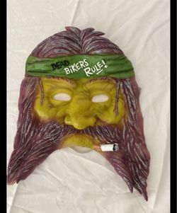 Dead Bikers Rule Novelty Halloween Mask