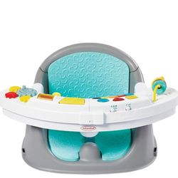Infantino Music & Lights 3-In-1 Discovery Seat And Booster - Convertible Booster, Infant Activity Seat And Feeding Chair 