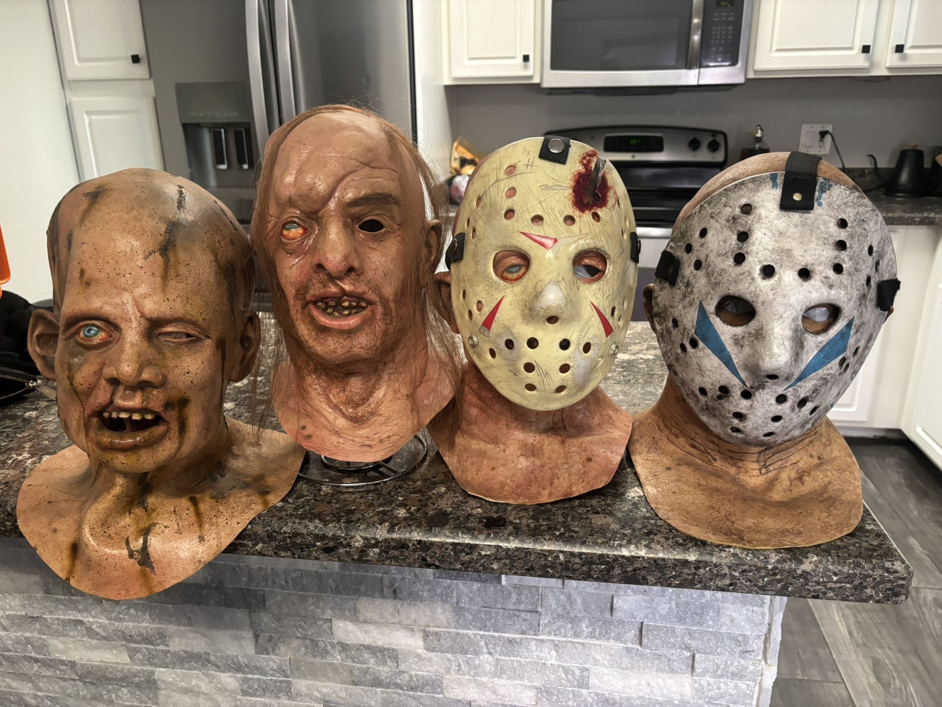 Friday The 13th Screen-Accurate Latex Masks + Hockey Masks