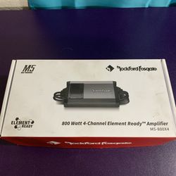 Fosgate M5-800X4 4-Channel Marine Amp – Brand New