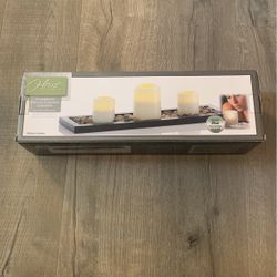 Flameless Candle Garden
