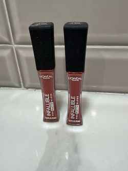 New 2 L’Oréal Infallible Pro Matte Gloss 318 bare attraction lipgloss lipstick