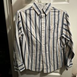 Striped Button Down Shirt Boys