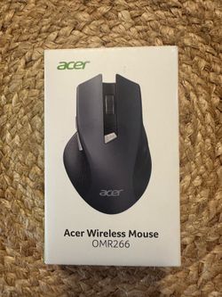 Acer OMR266 Wireless Mouse 2.4GHz USB Optical Mouse Adjustable DPI