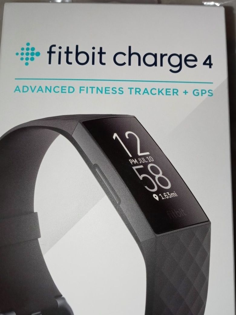 Fitbit Charge 4 Advanced Fitness Tracker + Gps Brand New