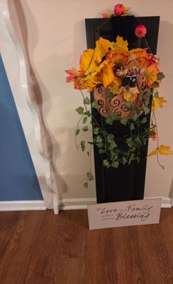 Autumn Blessings Upcycled Decor