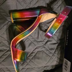 New Torrid Rainbow Heels