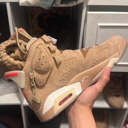 Travis Scott 6 Retros British Khaki 