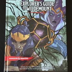 Dungeons & Dragons D&D "Explorer's Guide To Wildemount" (HC, 5th Ed. (5E), 2020)