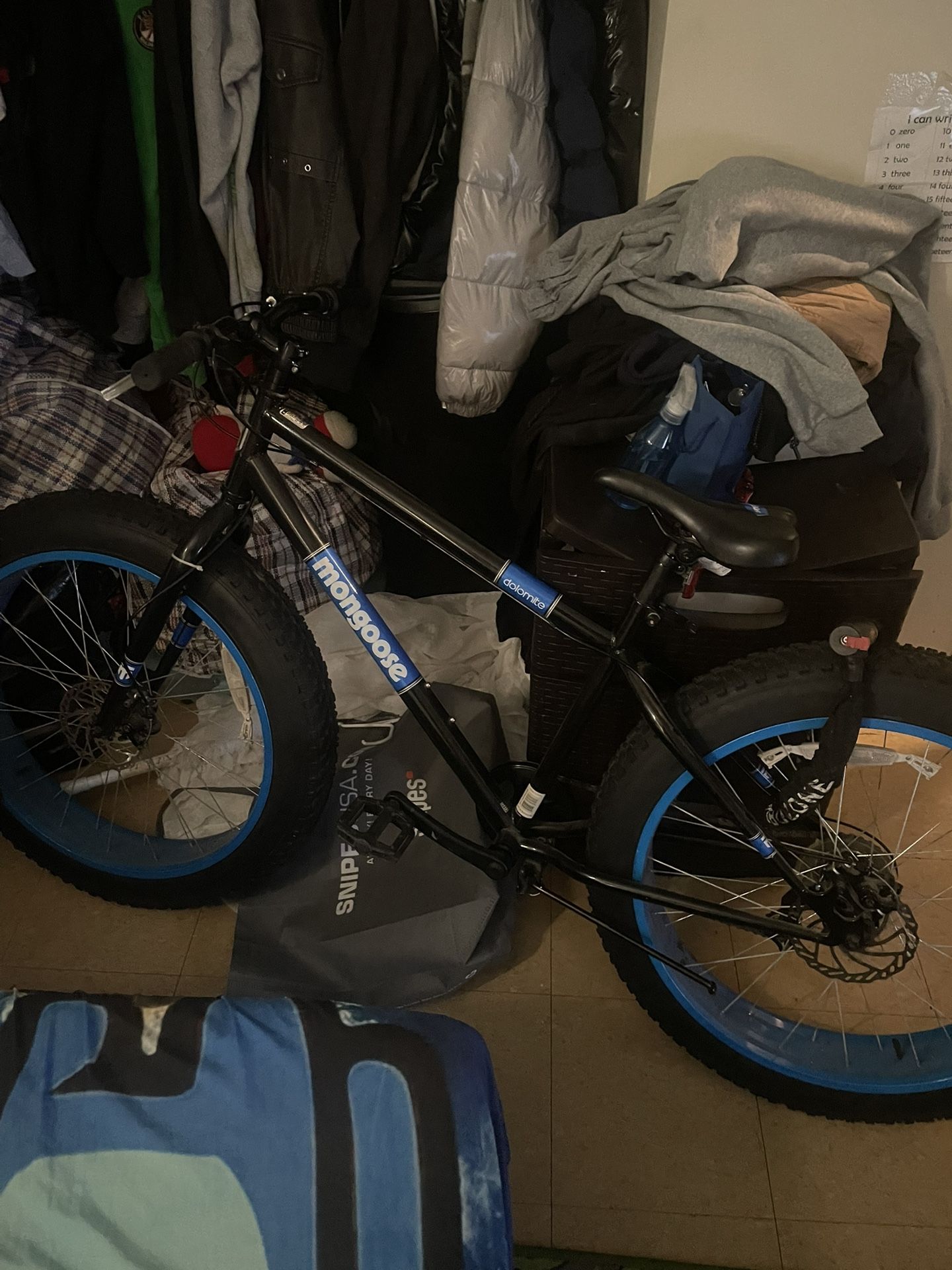 mongoose Bike Fat Wheels (don’t Want It Anymore)