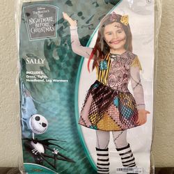 Costume “Sally” Disney The Nightmare Before Christmas  Toddler 3T-4T