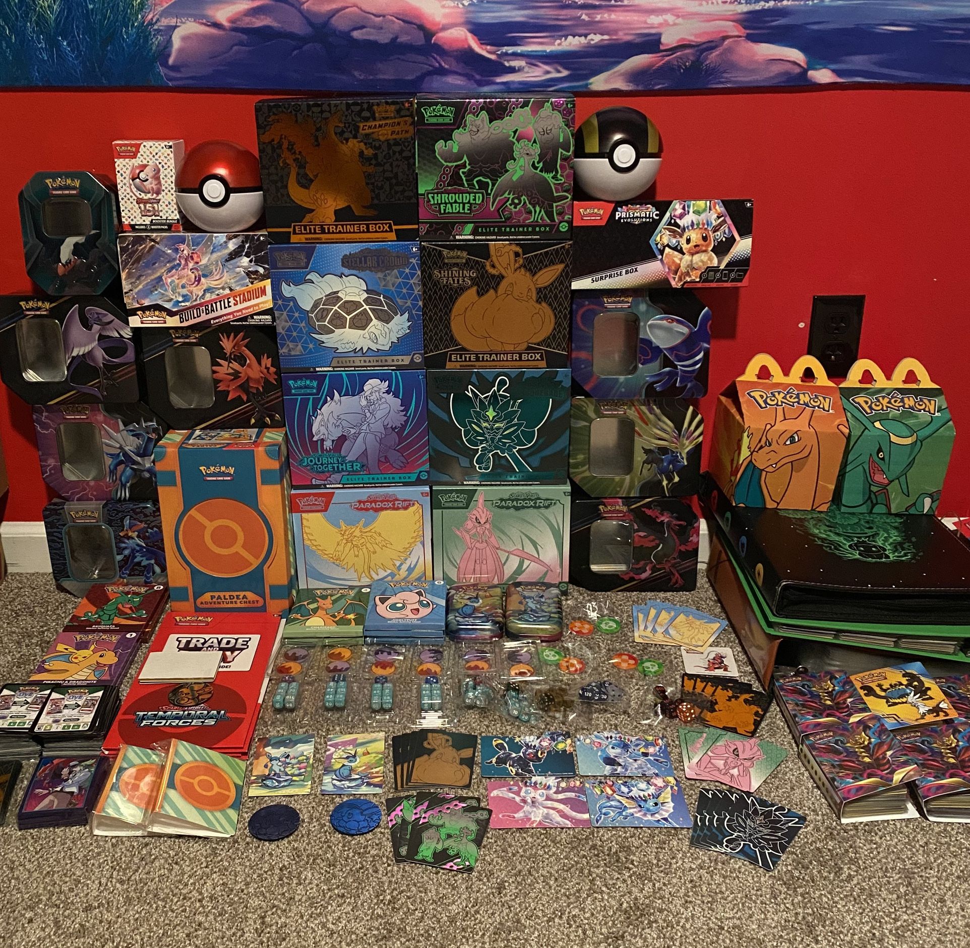 Huge Pokémon Collection 2000 Plus Cards