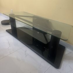 Glass Tv Stand