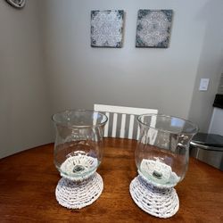  Candle Holders /Hurricane
