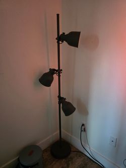 Vintage Ikea Floor Lamp - Dark Gray