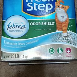 Fresh Step  Cat Litter. 25 Lbs.$14. Or $ 25 For 2 
