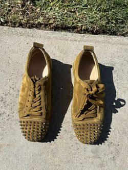 Christian Louboutin Louis Junior Spikes Low-Top Sneakers