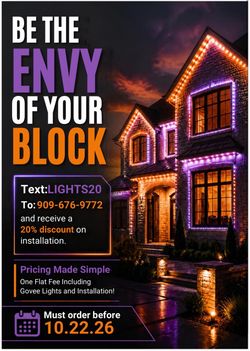 Govee Permanent Outdoor Lights (Installation Included)(2,Elite, 2 Pro, Prism)