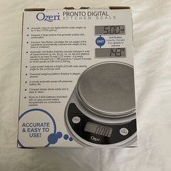 New Ozer Pronto Digital Kitchen Scale
