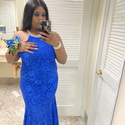 Blue Prom Dress 
