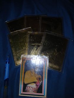 Elvis 22kt Cards