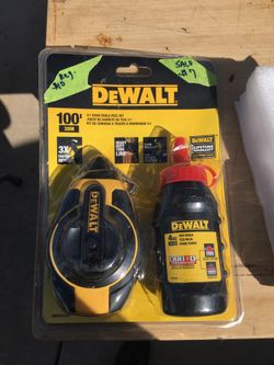 DeWalt 3:1 gear chalk reel kit