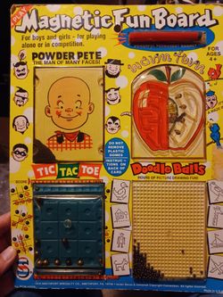 Vintage Magnetic Fun Board