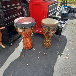 Remo Signature Series Bongo Conga Percussion Drum Set