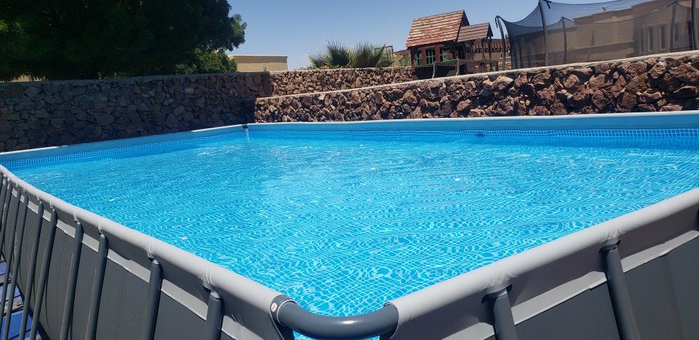16x32 Intex XTR Above Ground Swimming Pool